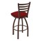 Holland Bar Stool Co 30" Swivel Bar Stool, Bronze Finish, Graph Ruby Seat 41030BZ016 - alternate 4